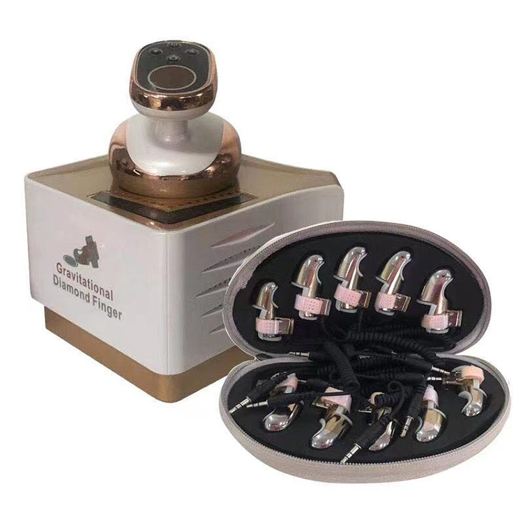 Gold-Finger Microcurrent RF Beauty Device - Professional EMS Face & Body Lifting System