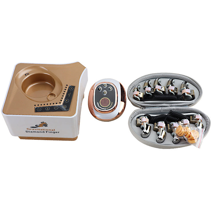 Gold-Finger Microcurrent RF Beauty Device - Professional EMS Face & Body Lifting System